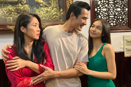 Ngân Hòa chia sẻ về việc mạo hiểm khi trở lại đóng phim Bóng ma hạnh phúc