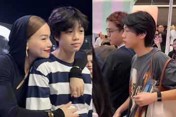 Con trai Hồ Ngọc Hà công khai bạn gái trong sự kiện của mẹ?