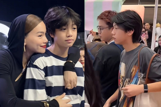 Con trai Hồ Ngọc Hà công khai bạn gái trong sự kiện của mẹ?