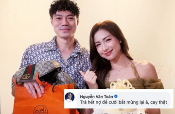 Hòa Minzy trả xong nợ Văn Toàn, còn tặng 2 chiếc túi hiệu, 'chủ tịch' vẫn 'cay' vì sắp tốn tiền mừng cưới