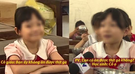 Cô giáo nói trò 'không ăn được thịt gà nhưng học sinh P.A lại đáp 'Có ạ': Khoảnh khắc tréo ngoe trong phóng sự VTV24