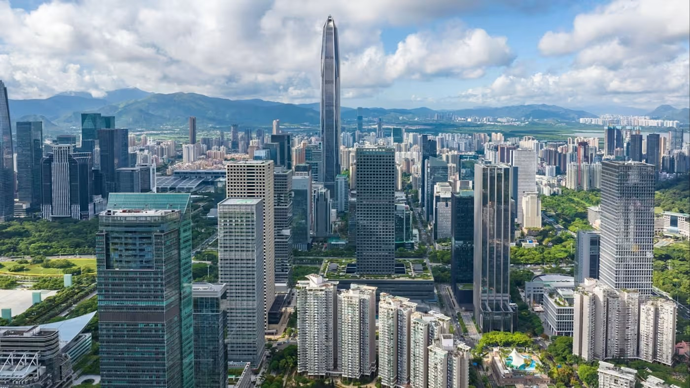 thâm quyến china alamy