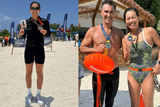 Ánh Viên gây 'chấn động' châu lục, vô địch bơi biển 10km, bơi khoẻ ngang VĐV nam giỏi nhất