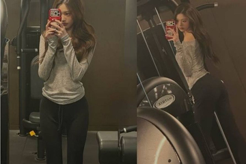 'Búp bê sống' Jang Won Young tung ảnh phòng gym gây bão MXH