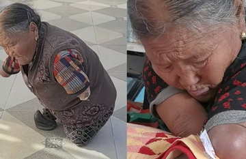 Người mẹ không tay chân dùng miệng làm việc, nuôi 3 con trưởng thành