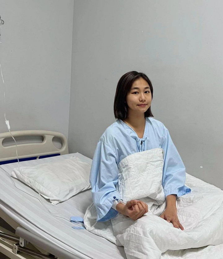 Ngân Hoà phải điều trị bệnh suy thận.