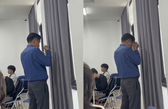 Thầy giáo lén lau nước mắt trong tiết học cuối, ai cũng tưởng nghỉ hưu hóa ra thầy về làm 'chủ tịch'