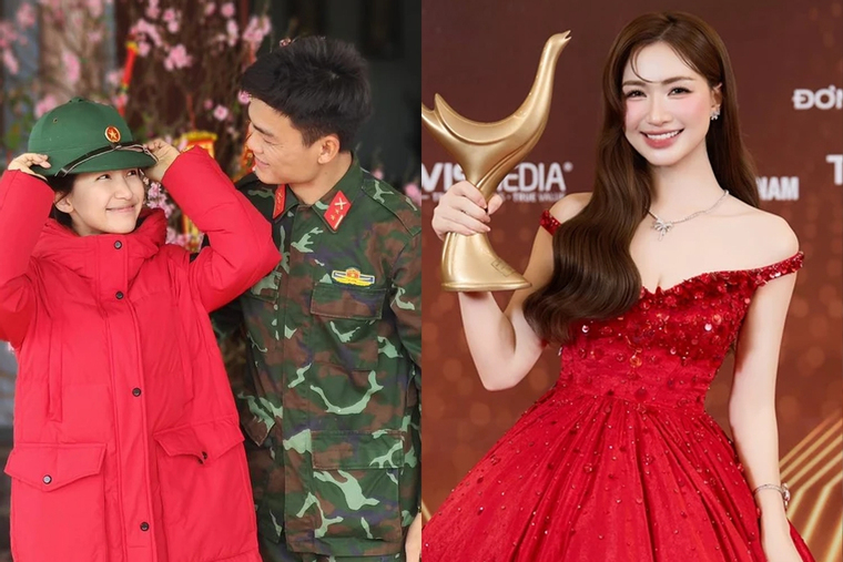 Nữ ca sĩ quê Bắc Ninh vừa nhận tin vui ở giải Cống hiến, đời thực viên mãn bên chồng quân nhân
