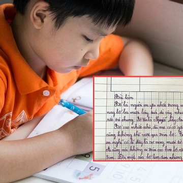 Bài văn tả... mũi bố của cậu bé tiểu học khiến dân tình cười đau ruột: Bí quyết mũi cao này có thật không?