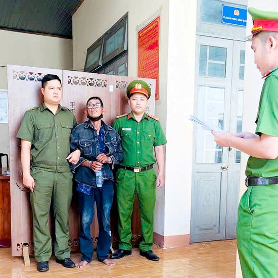 Thi hành lệnh bắt tạm giam đối tượng cộm cán Bình 'chôm'