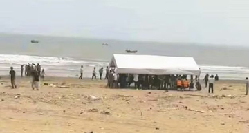 Hai bé trai mất tích khi tắm biển ở Thanh Hóa