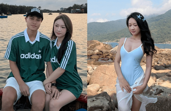 'Nàng thơ' 3,8 triệu follower diện bikini gợi cảm, khoe ảnh tình tứ bên cầu thủ U23 Việt Nam