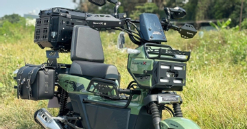Xe tay ga Honda Square X125 thiết kế dị kiểu hộp vuông, giá đắt gần 100 triệu
