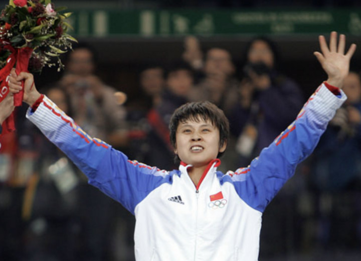 Vương Mông là một trong những vận động viên Trung Quốc giàu thành tích vàng nhất ở Thế vận hội Mùa đông. (Nguồn: Sports.cn)