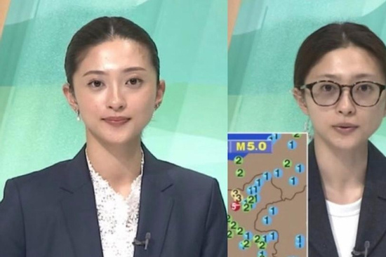 Nữ MC thời tiết lên sóng trực tiếp với gương mặt mộc gây tranh cãi