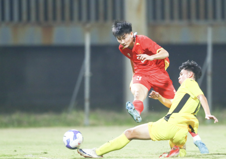 U17 Việt Nam thắng đậm U17 Malaysia 4-0 trong trận ra quân giải U17 Đông Nam Á 2026. (Nguồn: VFF)