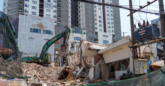 Công an điều tra vụ tháo dỡ công trình làm sập nhà dân ở Đà Nẵng