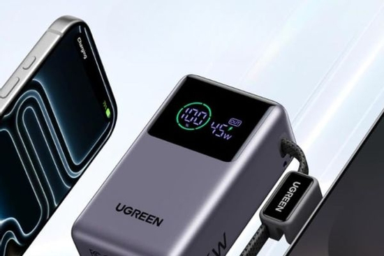 Ugreen ra mắt phiên bản mới của sạc dự phòng Nexode Pro với cáp tích hợp sẵn