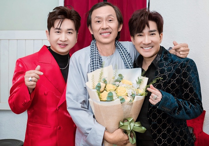 Hoài Linh và Quang Hà là 2 khách mời trong đêm nhạc của Bằng Cường.