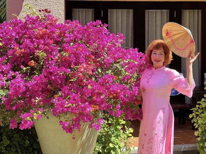 NSƯT Thuý Hoa ở hiện tại.