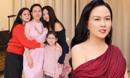 Cuộc sống viên mãn ở tuổi U50 của Phượng Chanel: Sống độc thân vui vẻ, tài sản lớn nhất là 3 cô con gái xinh đẹp