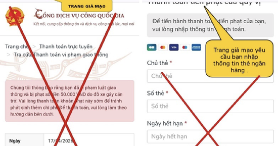 Cảnh báo chiêu lừa 