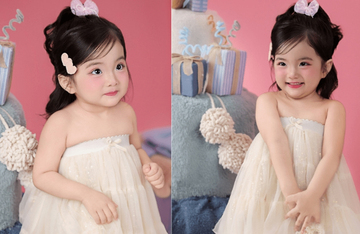 Visual 'búp bê sống', tuyệt đối xinh yêu của Lisa nhà Khánh Thi - Phan Hiển gây sốt