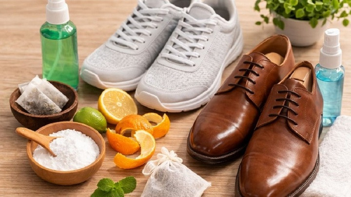 Có nhiều cách khử mùi hôi của giày đơn giản, hiệu quả và dễ thực hiện ở nhà.