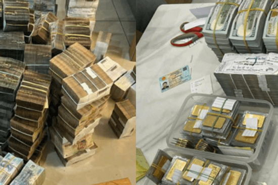 Khám xét khẩn cấp căn hộ cao cấp bạn gái Mr Pips: Thu giữ 214 miếng vàng, cùng 'núi' tiền mặt, ngoại tệ
