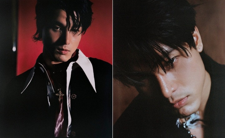 Ngoài diễn xuất, nhờ lợi thế chiều cao, ngoại hình sáng, Khương Lê cũng đắt show chụp quảng cáo và làm người mẫu.