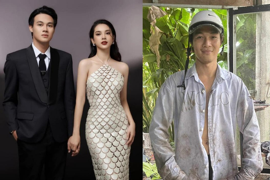 Chồng thiếu gia của Quỳnh Lương sao lạ thế này, nhìn mãi mà chẳng ai nhận ra