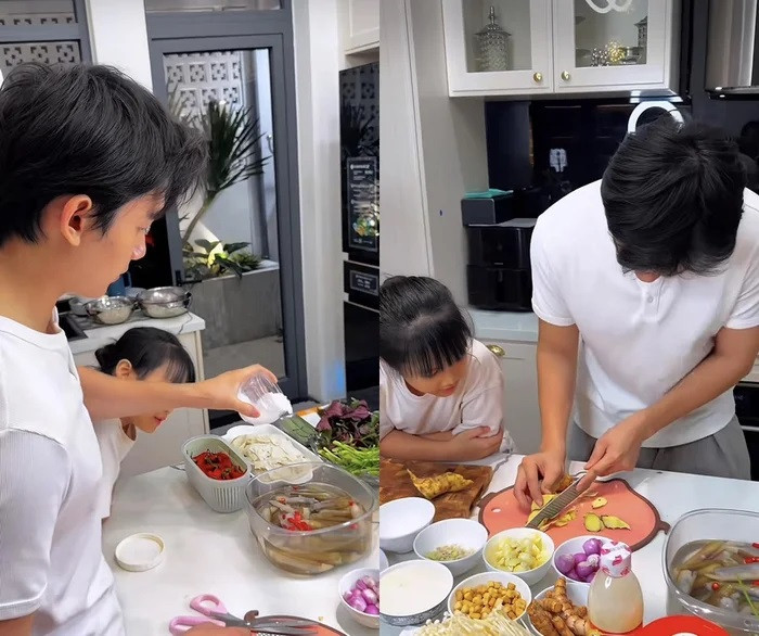 Khoảnh khắc bạn trai kém 11 tuổi của Diệp Lâm Anh