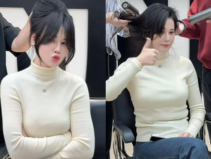 Phản ứng gây chú ý của Phương Oanh khi được khuyên 'em suy nghĩ ít thôi' - Ảnh 1