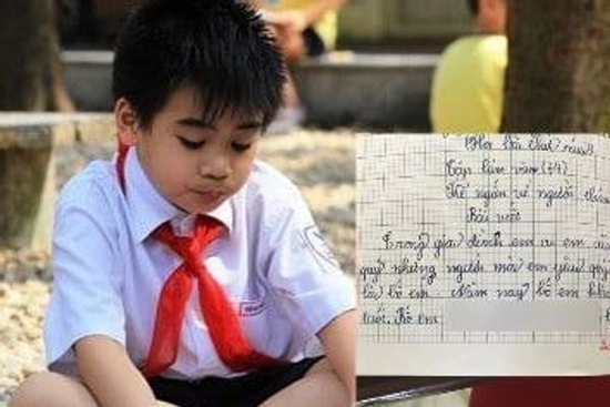 Bài văn kể bố đi từ sáng đến đêm, ngày mưa cũng như ngày nắng: Đọc xong rưng rưng