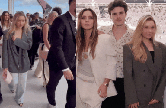 Camera thường không 'dìm' được nhan sắc xinh đẹp của tiểu thư Harper nhà Beckham