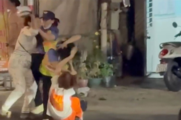 2 phụ nữ đánh nhân viên gác tàu ở Đà Nẵng là mẹ con, thái độ khi công an đến làm việc