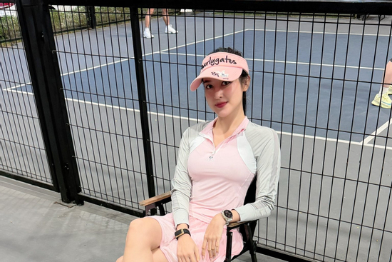 Á hậu Huyền My mê tít pickleball, chơi cả môn thể thao 'nhà giàu'