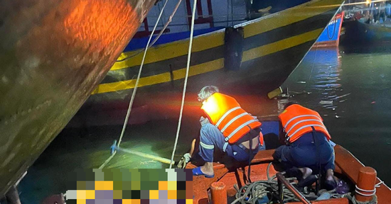 Tìm thấy thi thể thuyền viên sau gần 5 ngày mất tích