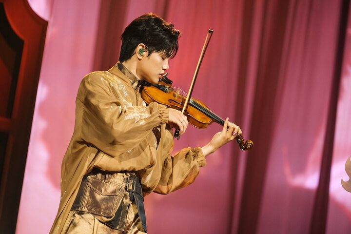 Bùi Trường Linh đỗ thủ khoa đầu vào violin tại Học viện Âm nhạc Quốc gia Việt Nam năm 8 tuổi.
