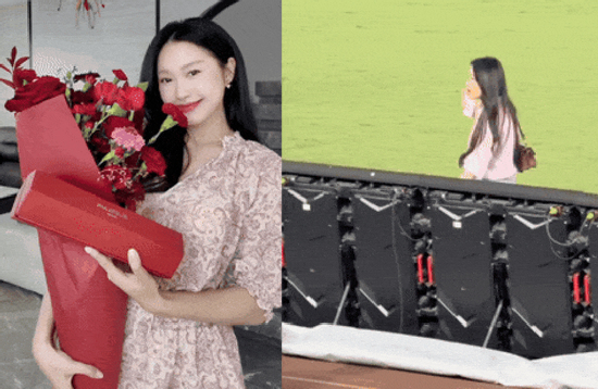 Doãn Hải My ở nhà làm nữ chủ nhân biệt thự chục tỷ, ra sân bóng mặc đồ đơn giản vẫn cực khí chất