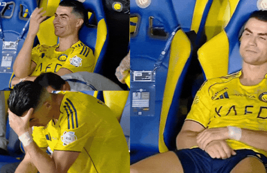 Ronaldo đau đớn chết lặng, suýt bật khóc vì pha phản lưới nhà của đồng đội