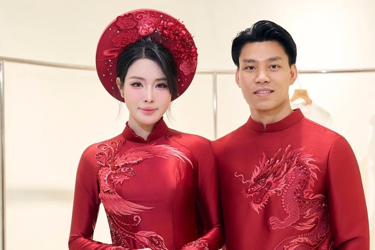 Lộ ảnh áo dài ăn hỏi của Văn Thanh: Cô dâu visual sáng bừng, không còn bị 'phong ấn nhan sắc'