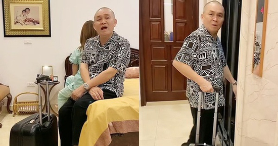 Nghệ sĩ Xuân Hinh 'cãi vợ': Xách vali, bỏ đi khỏi nhà?