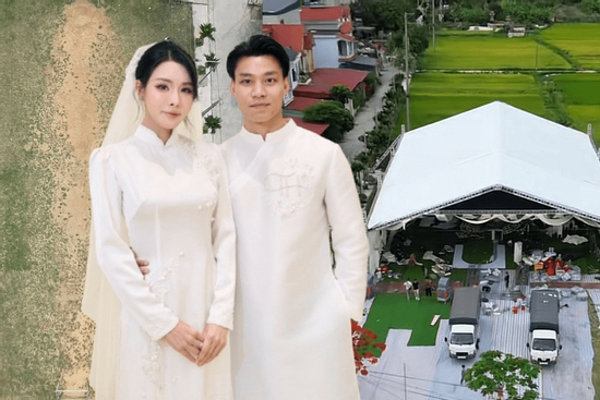 Văn Thanh dựng rạp cưới trên sân bóng cực hoành tráng chuẩn bị rước vợ tiểu thư về dinh
