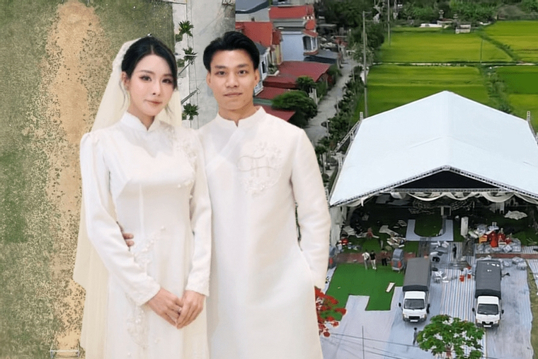 Văn Thanh dựng rạp cưới trên sân bóng cực hoành tráng chuẩn bị rước vợ tiểu thư về dinh
