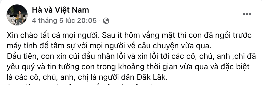 Tình hình hiện tại của Đào Quang Hà – chủ fanpage “Hà và Việt Nam” sau 7 tháng bị tạm giữ hình sự插图1 anh man hinh 2026 05 16 luc 150458
