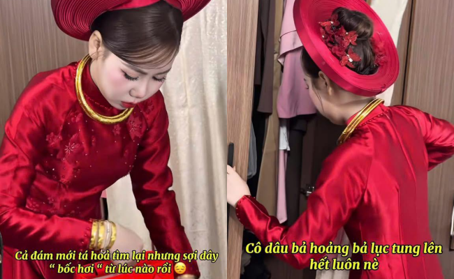 Mất 6 chỉ vàng mẹ chồng tặng trước giờ đón dâu, cô gái Cà Mau áp lực, khóc sưng mắt插图 av2