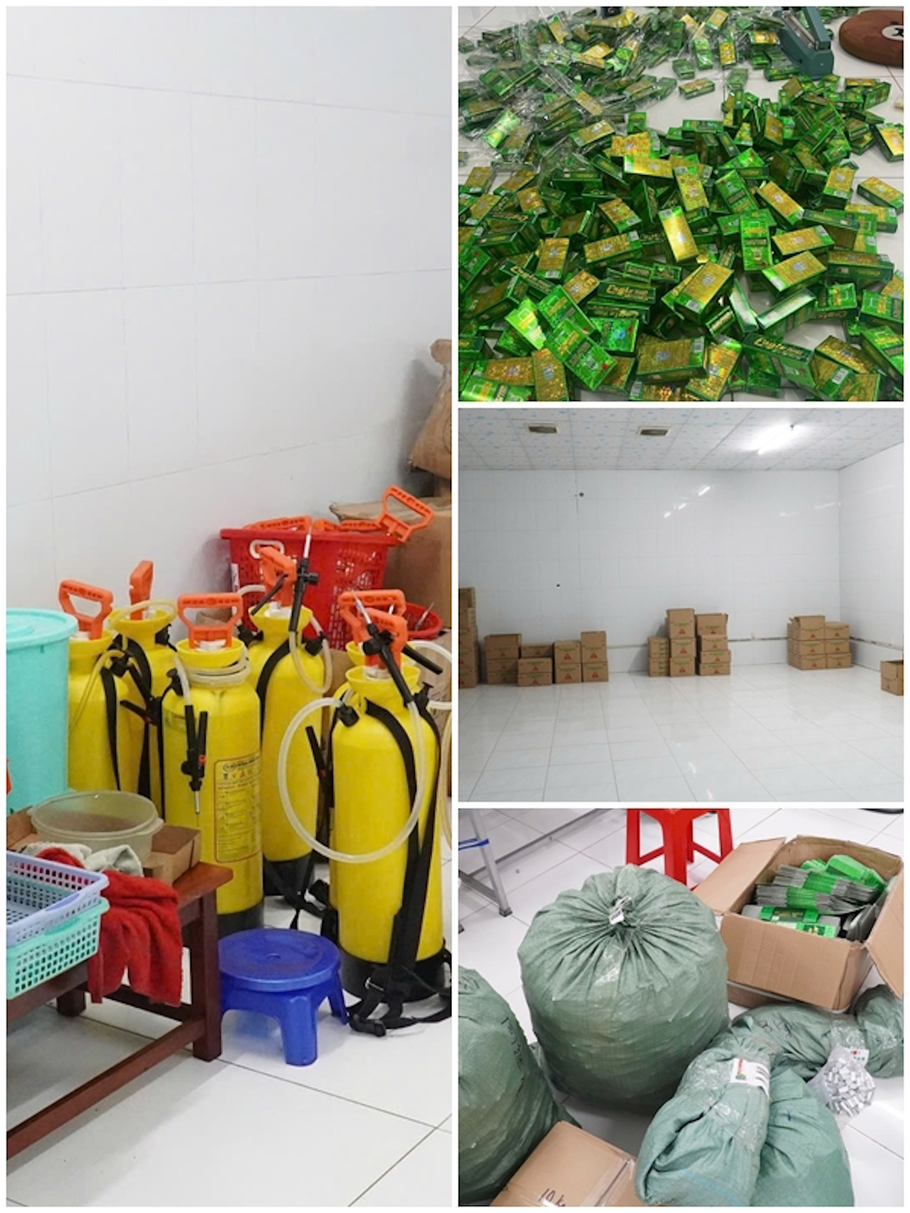 Đường dây sản xuất hơn 27.000 chai dầu gió giả do Châu Kế Cường cầm đầu插图1 Dầu gió giả chai.jpeg