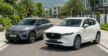 Top 5 xe đa dụng cỡ trung bán chạy tháng 4: Mazda CX-5 trở lại ngôi đầu