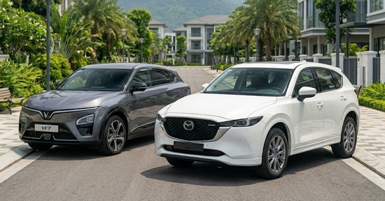 Top 5 xe đa dụng cỡ trung bán chạy tháng 4: Mazda CX-5 trở lại ngôi đầu